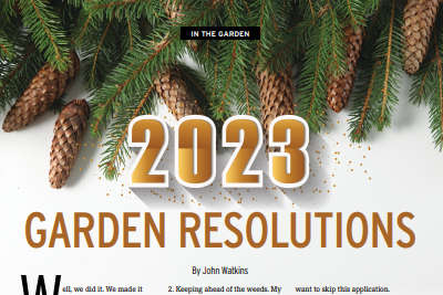 IN THE GARDEN: 2023 Garden Resolutions