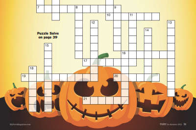 JUST FOR FUN: Autumn Crossword Fun