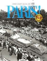 Spring 2024 cover featuring parade floats