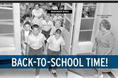 REMEMBER WHEN: BACK-TO-SCHOOL TIME!