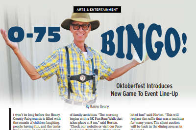 ARTS & ENTERTAINMENT: Oktoberfest Introduces New Game To Event Line-Up