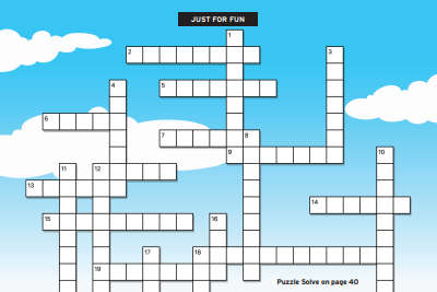 JUST FOR FUN: Autumn Crossword Fun